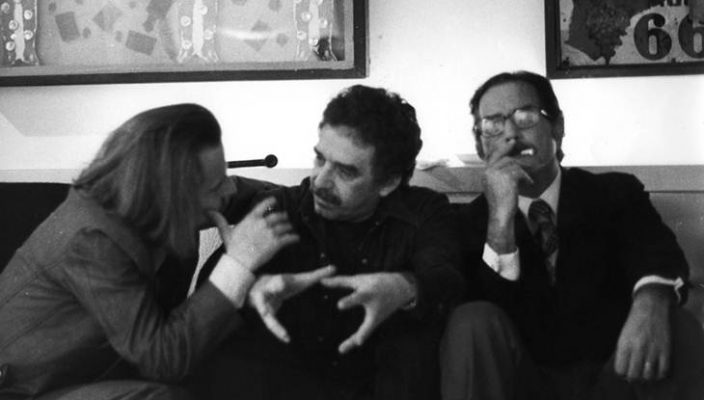 Regis Debray, Gabriel García Márquez y Carlos Fuentes